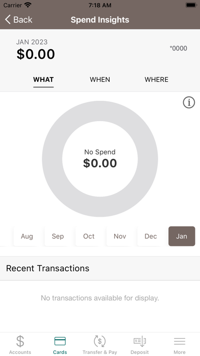 White Sands FCU Mobile Banking Screenshot