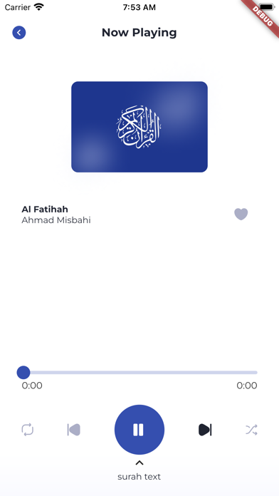 Quran Murottal Screenshot
