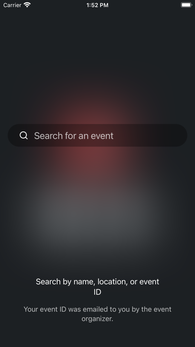 NFLPA Events Screenshot