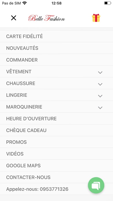 Belle Fashion Audincourt Screenshot