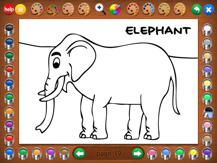Coloring Book 3 Animals