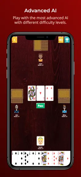 Game screenshot Hearts - Multiplayer Card Game apk