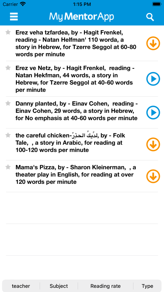 #8. MyMentorApp (iOS) 由: Natan Helfman