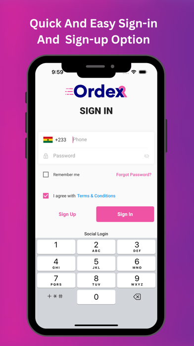 Ordex: Everyday Life Made Easy Screenshot