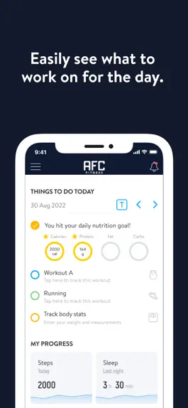 Game screenshot AFC Fitness Mobile apk