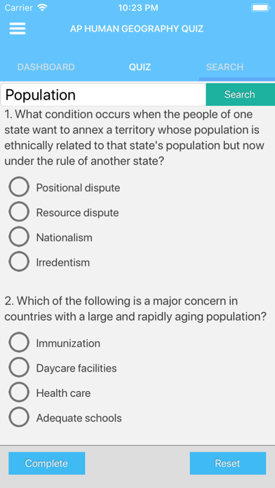 AP Human Geography Quizのおすすめ画像7