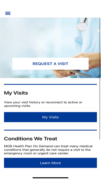 MGB Health Plan On Demand Screenshot