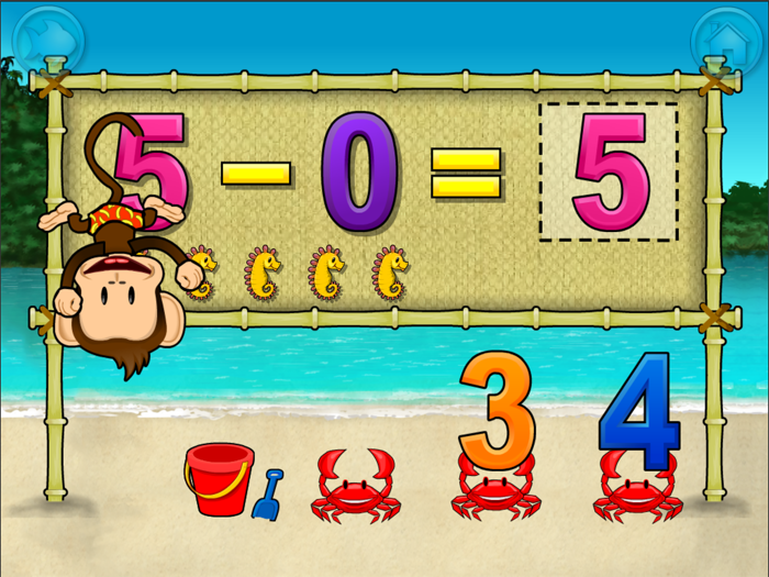 Monkey Math School Sunshine