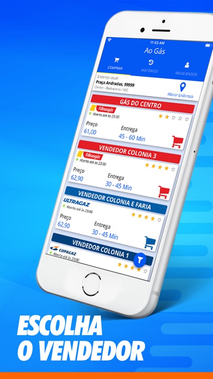 Ao Gás! - Delivery de Gás