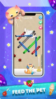 feed the pet: rubber puzzle iphone screenshot 1