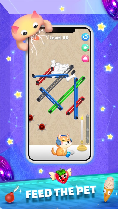 Feed The Pet: Rubber Puzzle Screenshot