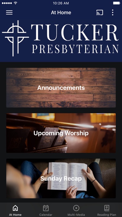 Tucker Presbyterian Church Screenshot