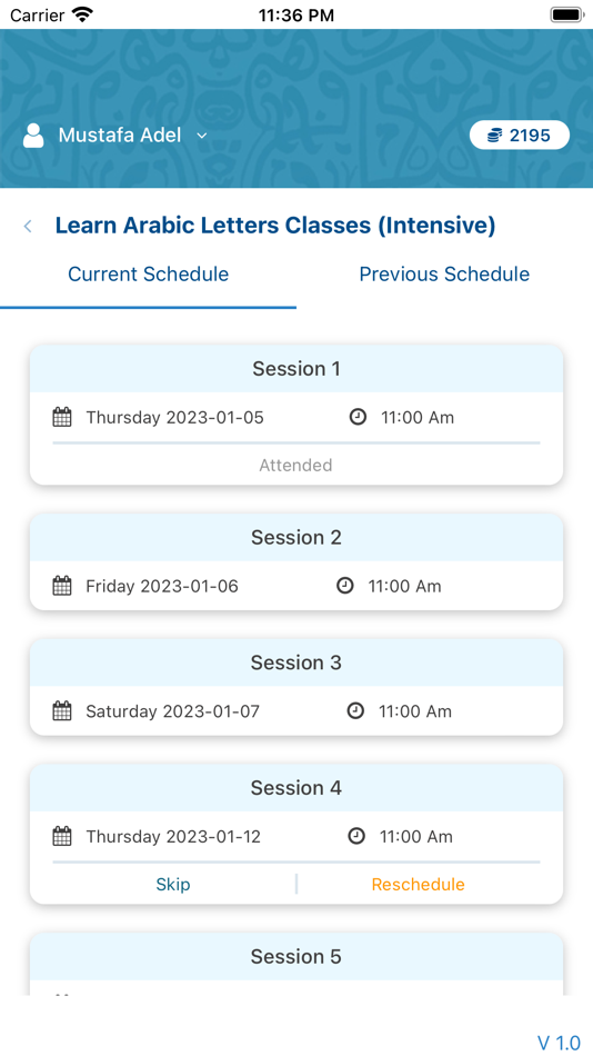 #5. Nour Academy (iOS) بواسطة: Amr Sharkas