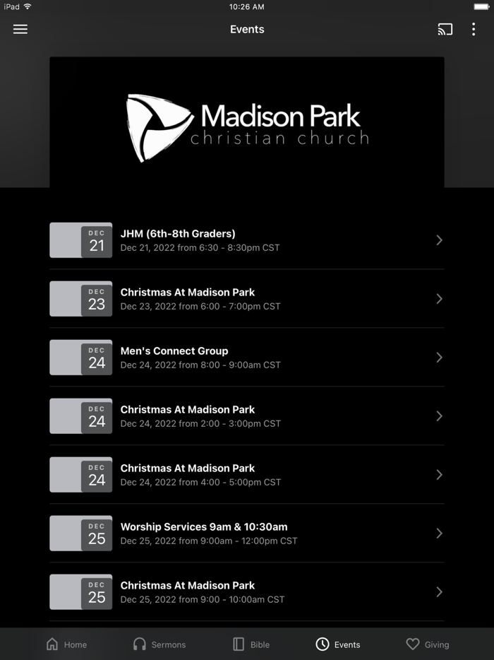 Madison Park Christian Church