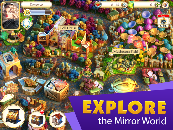 Mirrors of Albion iPad app afbeelding 1