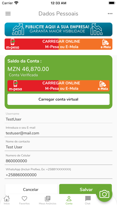 MaisVendas.co.mz Screenshot