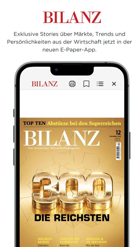 Bilanz e-Paper - 1.1 - (iOS)