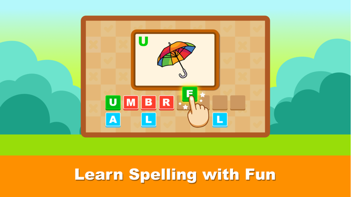 A-Z English Spelling Word Game