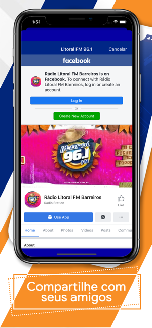 Rádio Litoral FM 96.1.(圖4)-速報App