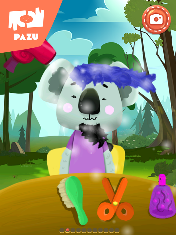 Pet hair salon for toddlers iPad screenshot 4 - Games app