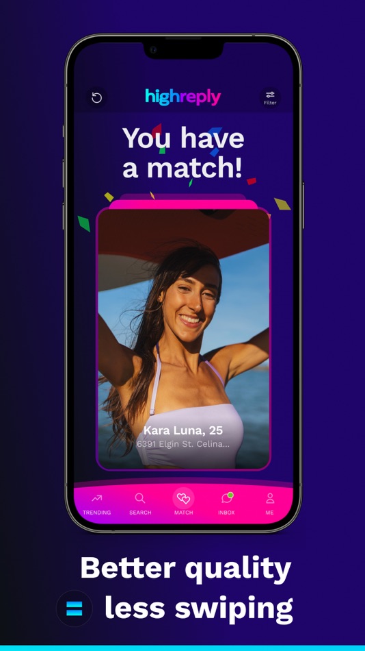 #3. High Reply: Meet. Date. Chat. (iOS) 由: Highreply LLC