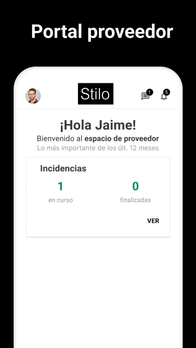 Stilo Administración Screenshot