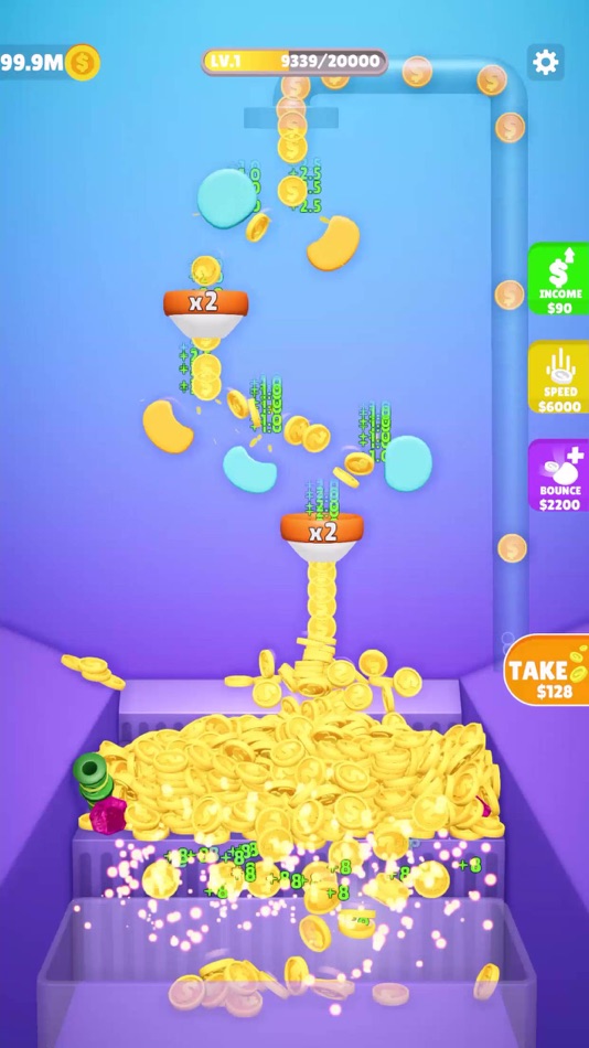 #7. Coin Fever (iOS) 由: CHEF GAME STUDIO YAZILIM TEKNOLOJILERI LIMITED SIRKETI