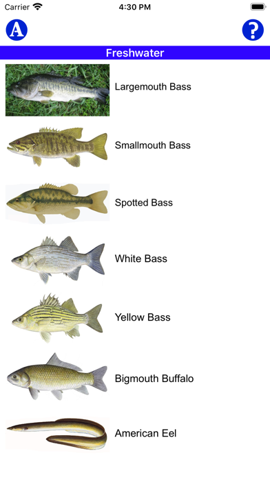 Fisherman's Fish ID Screenshot