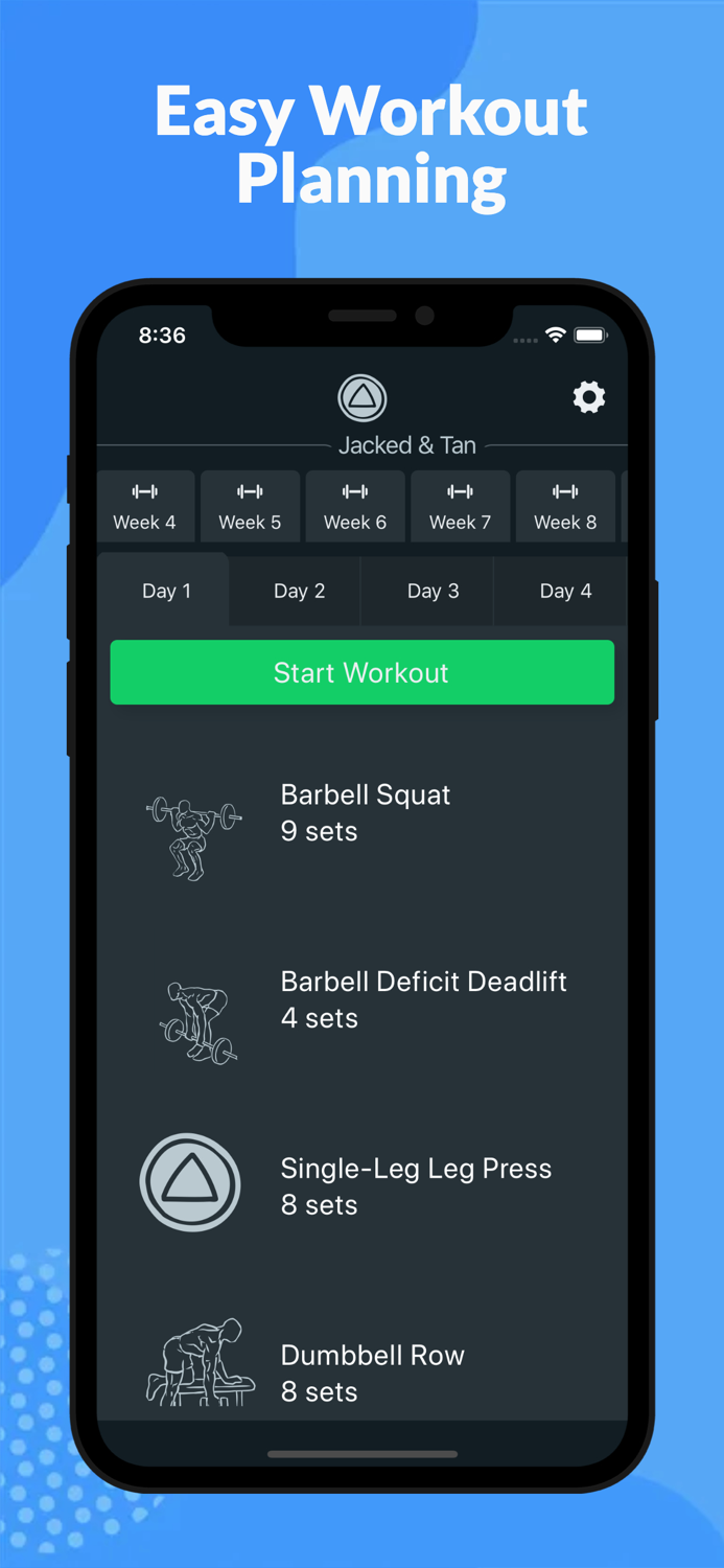 GZCL Method Workout Logger
