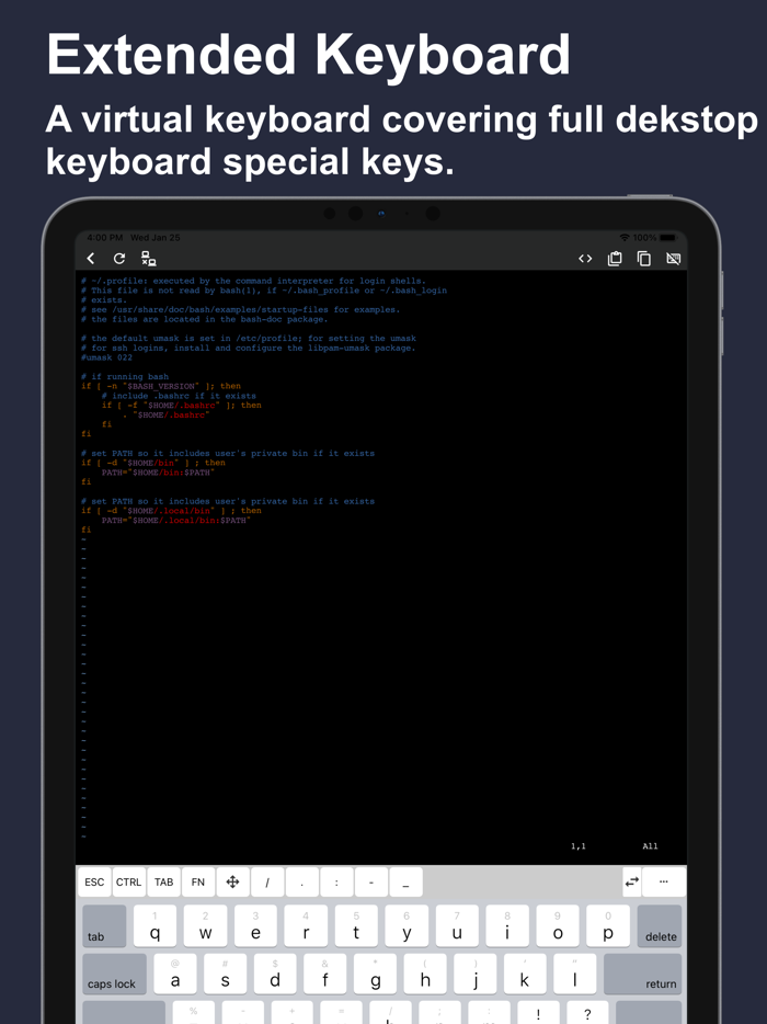 TermuXL SSH SFTP Shell