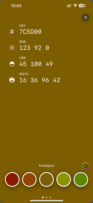 ColorCamera - Color Picker Screenshot