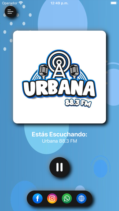 Urbana 88.3 FM Screenshot