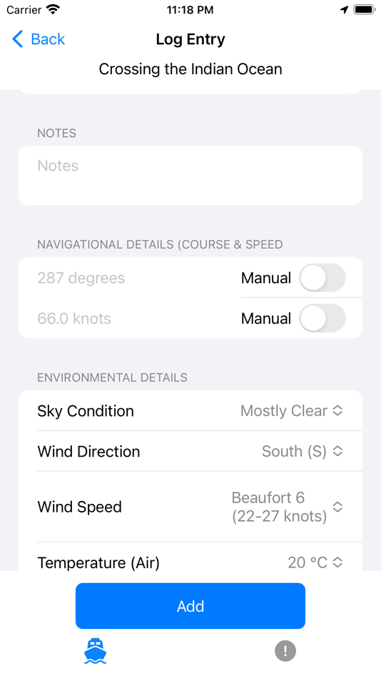 #3. Ship's Log byCaptainMJ (iOS) 由: Marcus Johansson