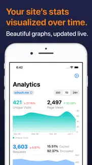 analytics for cloudflare® iphone screenshot 3