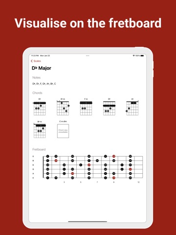 Scale Finder: Guitar Theoryのおすすめ画像3