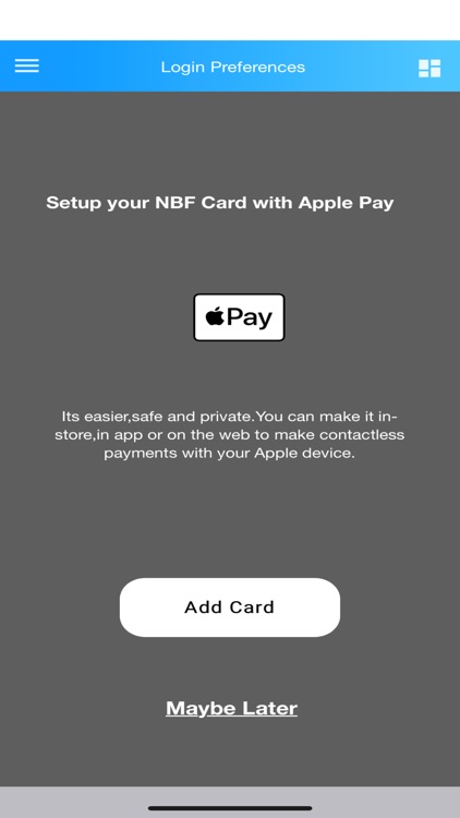 NBF Corporate Access