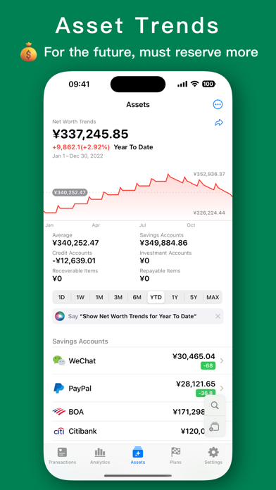 MoneyThings - Finance Tracker Screenshot