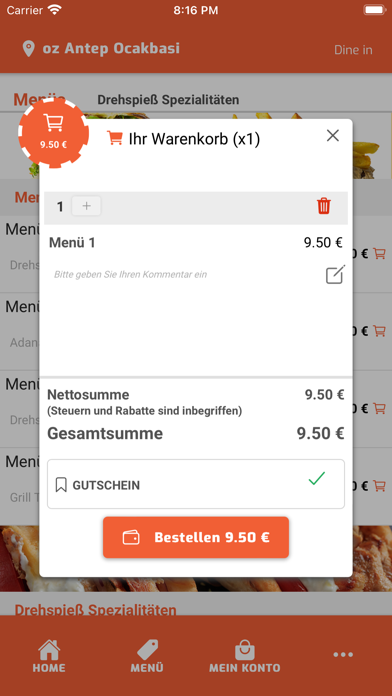 Öz Antep Ocakbasi Screenshot