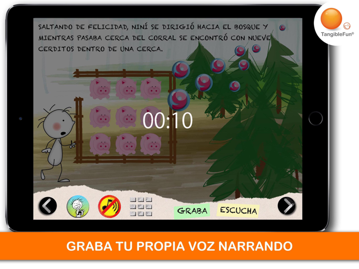 Niní aprende a contar Italiano