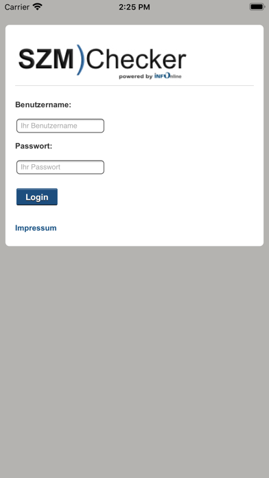Screenshot #1 pour SZM-Checker