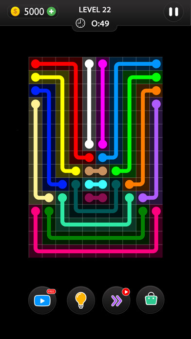 Dot Knot - Line & Color Puzzle Screenshot