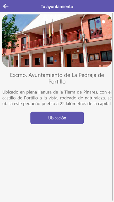 Ayto. La Pedraja de Portillo Screenshot
