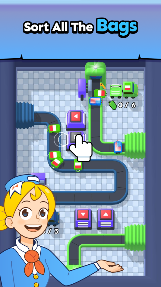 #3. Airport swap: Puzzle game (iOS) 由: Spoilz Games