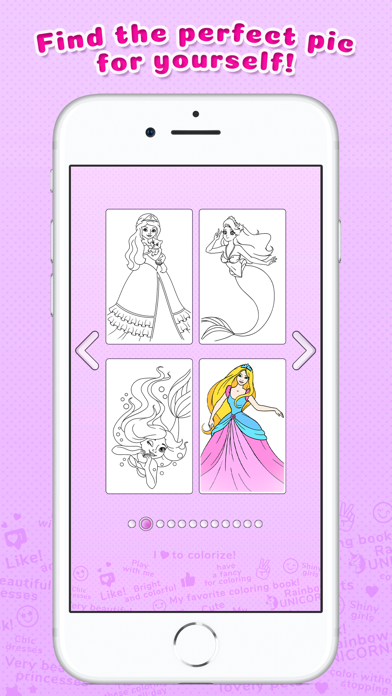 Color by Number for Girls Screenshot