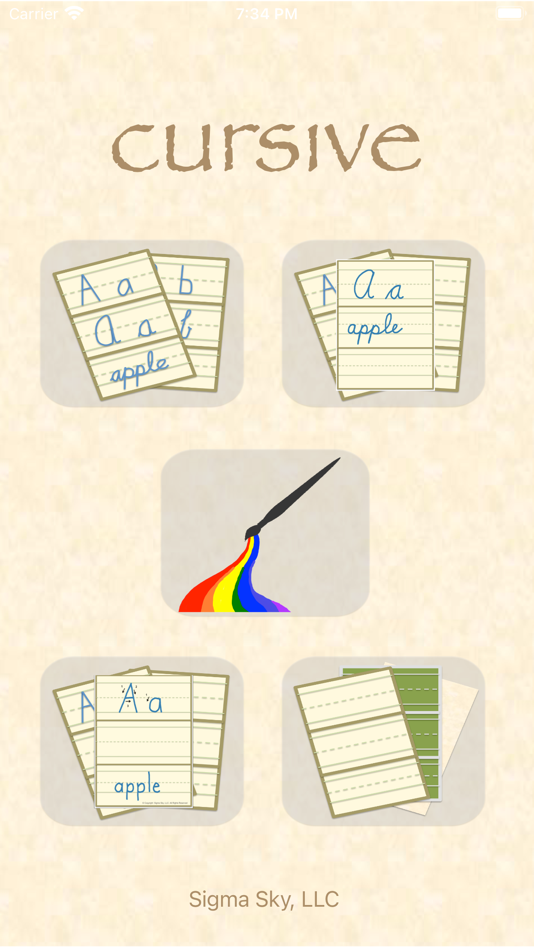 #1. cursive (iOS) 由: Sigma Sky, LLC