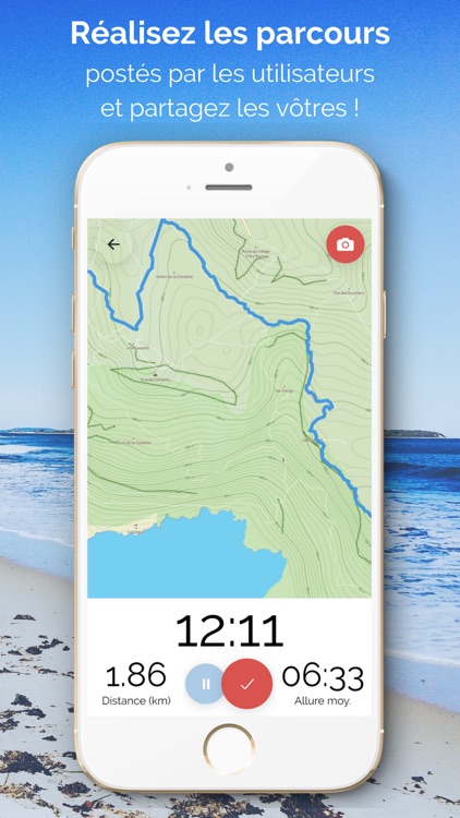 Placr - Parcours Running, Vélo screenshot-3