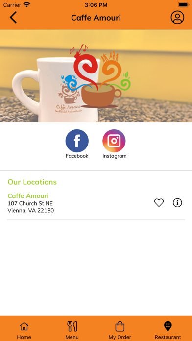 Caffe Amouri Screenshot