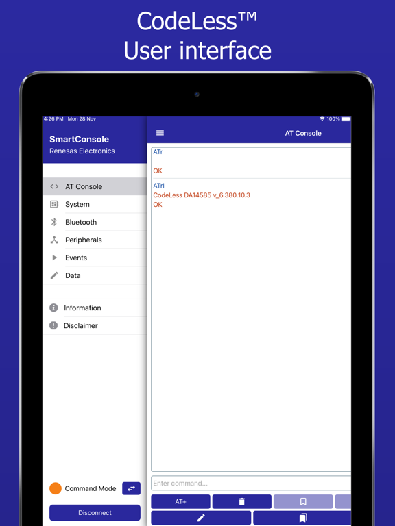 Screenshot #5 pour Renesas SmartConsole