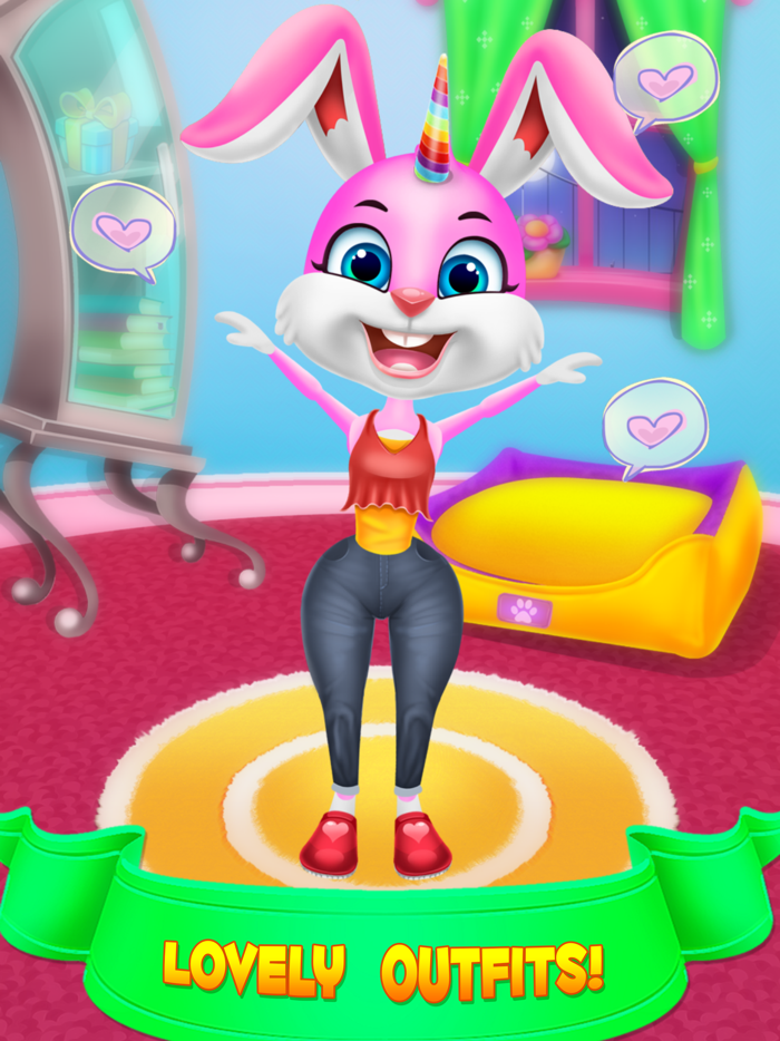 Talking Bunny Unicorn My Pet