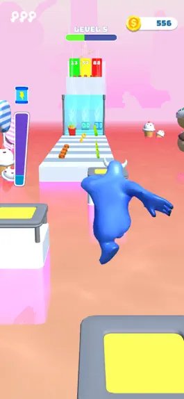 Game screenshot Blue Monster Run hack